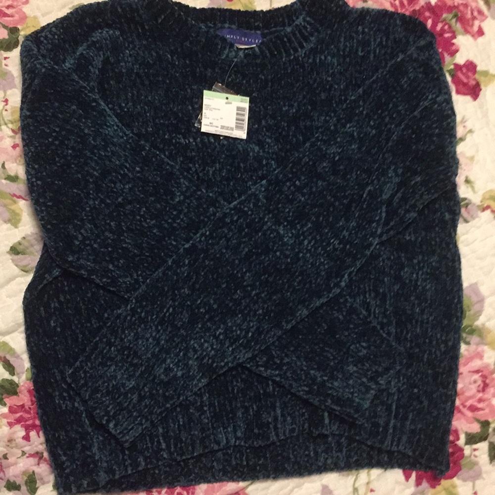 NWT Chenille Sweater